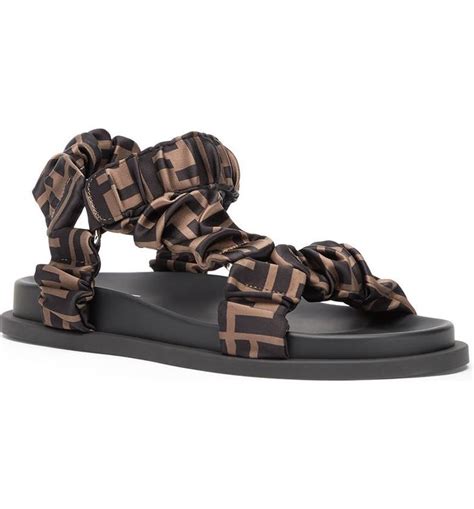 feel logo sport sandal fendi|Shop Fendi Fendi Feel Logo Sandals .